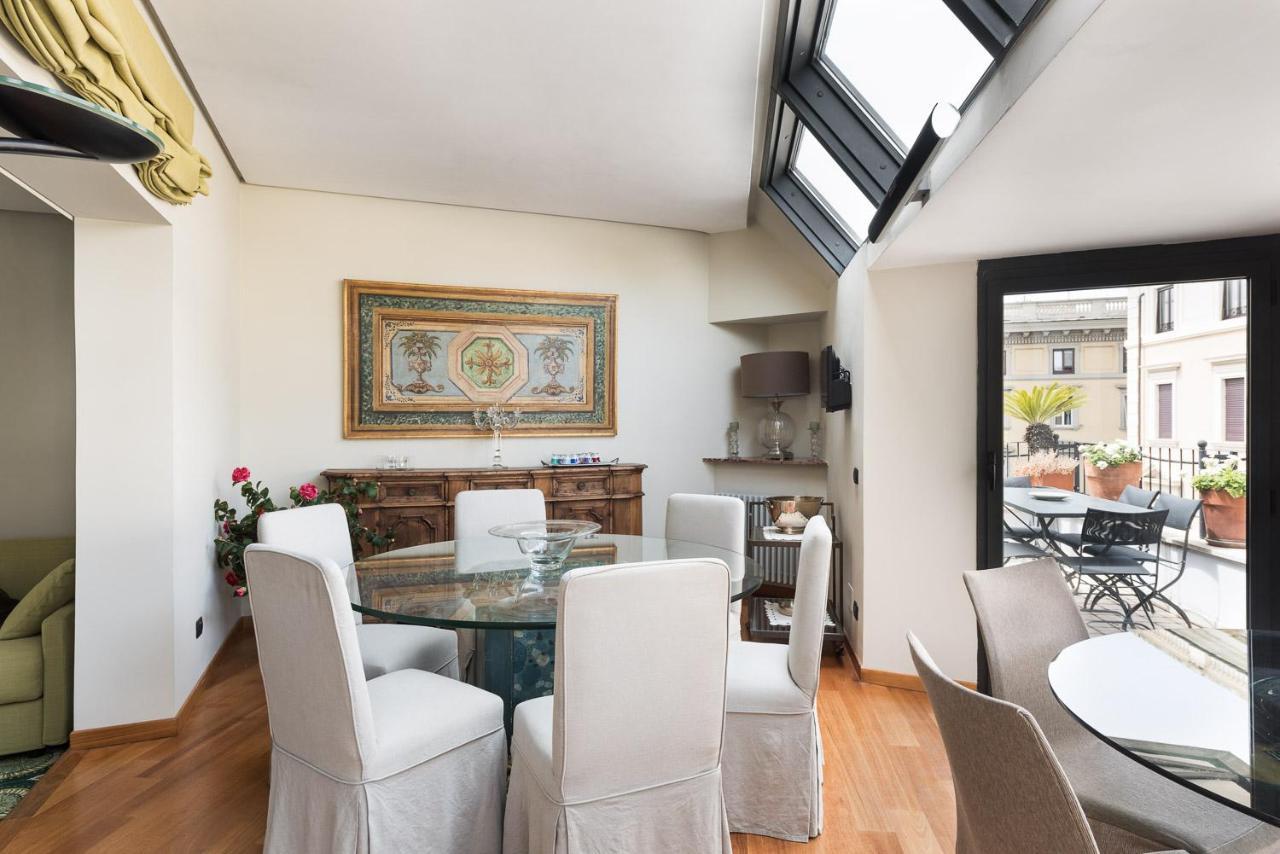 Idyllia - Penthouse In Navona Area Apartment Rome Luaran gambar