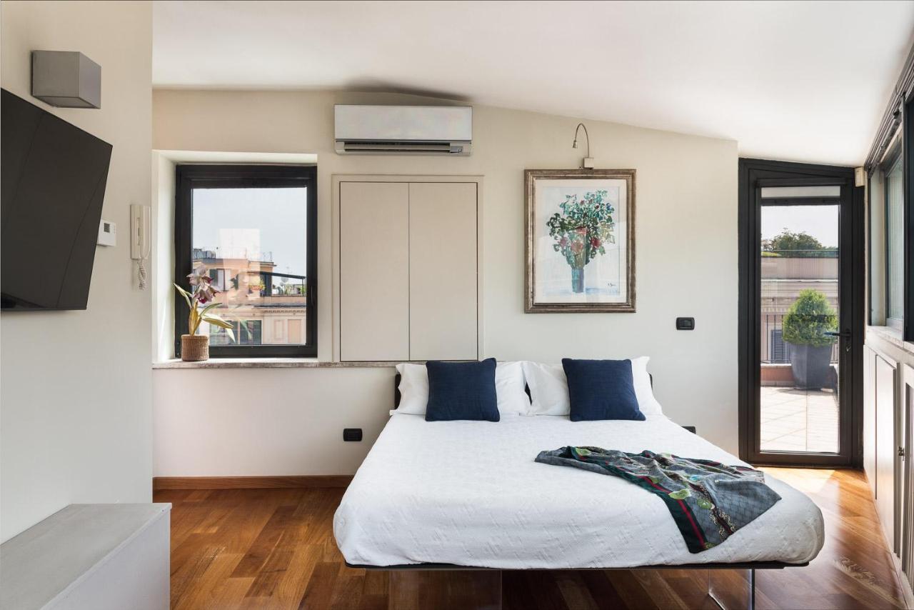 Idyllia - Penthouse In Navona Area Apartment Rome Luaran gambar